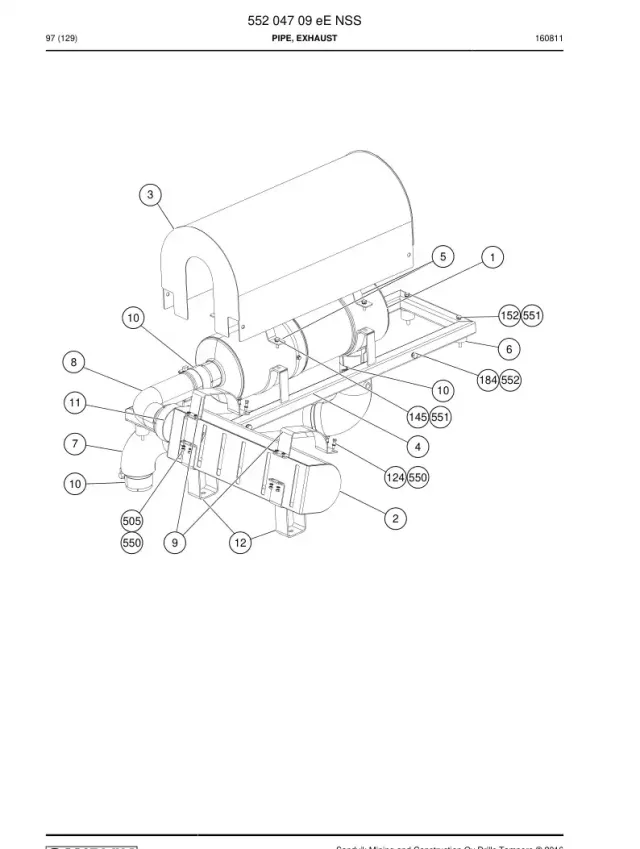 ROHR, EXHAUST