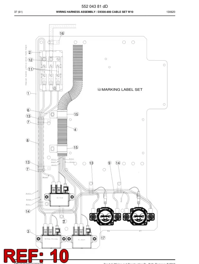 MARKING LABEL SET