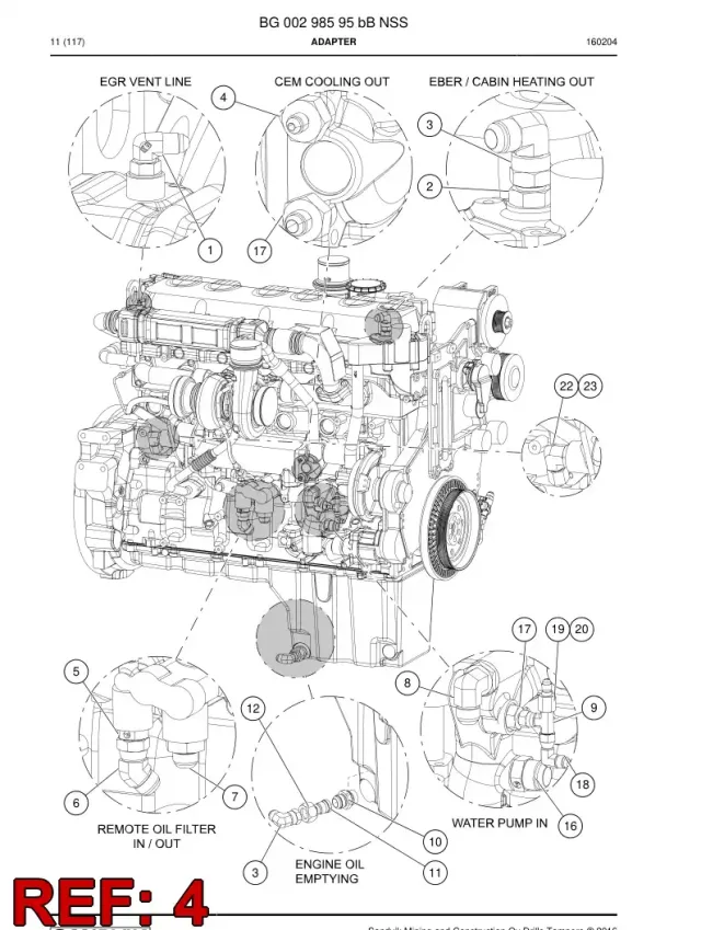 STRAIGHT THREAD ADAPTER