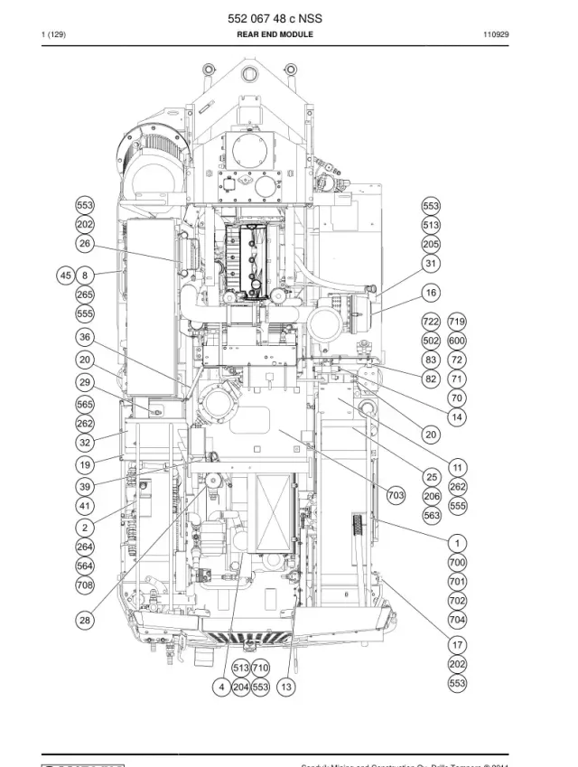 REAR END MODULE