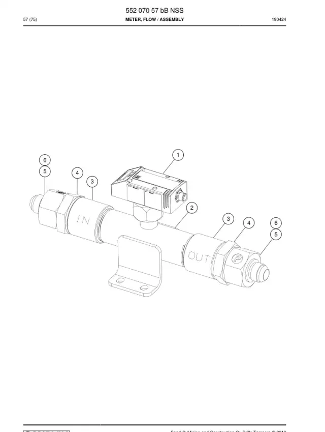 METER, CAUDAL
