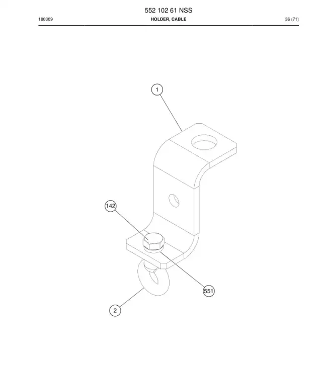 SUPORTE, KABEL