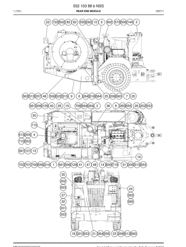 REAR END MODULE