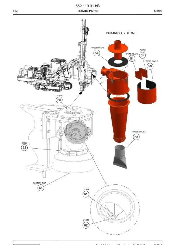 SERVICE PARTS