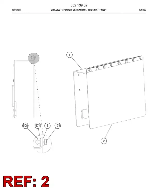 COVER, PLASTIC