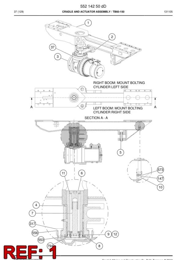 CRADLE ASSEMBLY