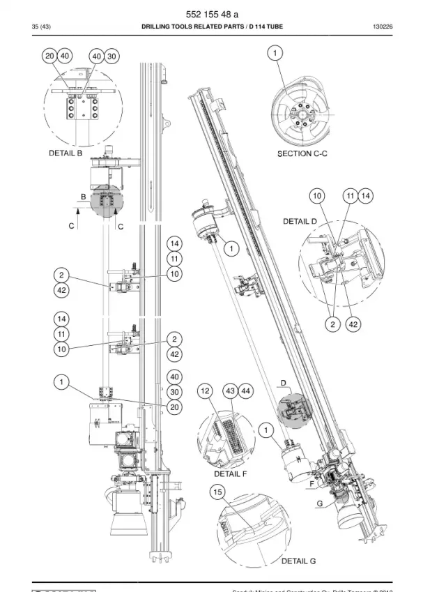 DRILLING TOOLS RELATED PARTS