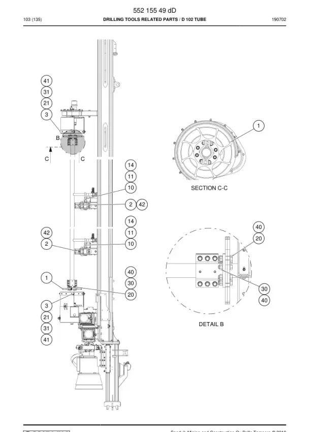 DRILLING TOOLS RELATED PARTS
