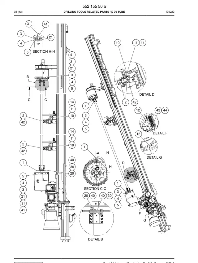 DRILLING TOOLS RELATED PARTS