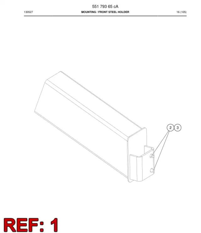 RACK, DRILL STEEL
