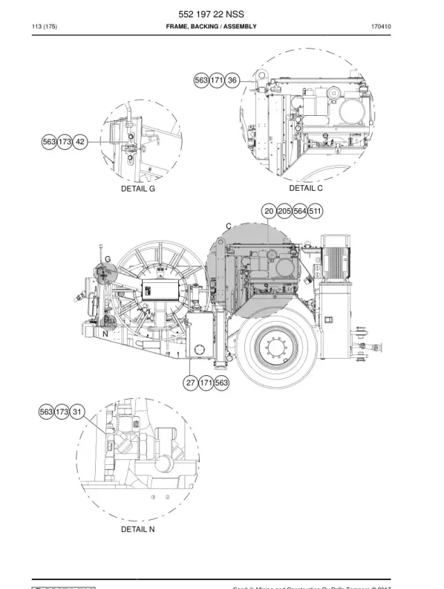FRAME, BACKING