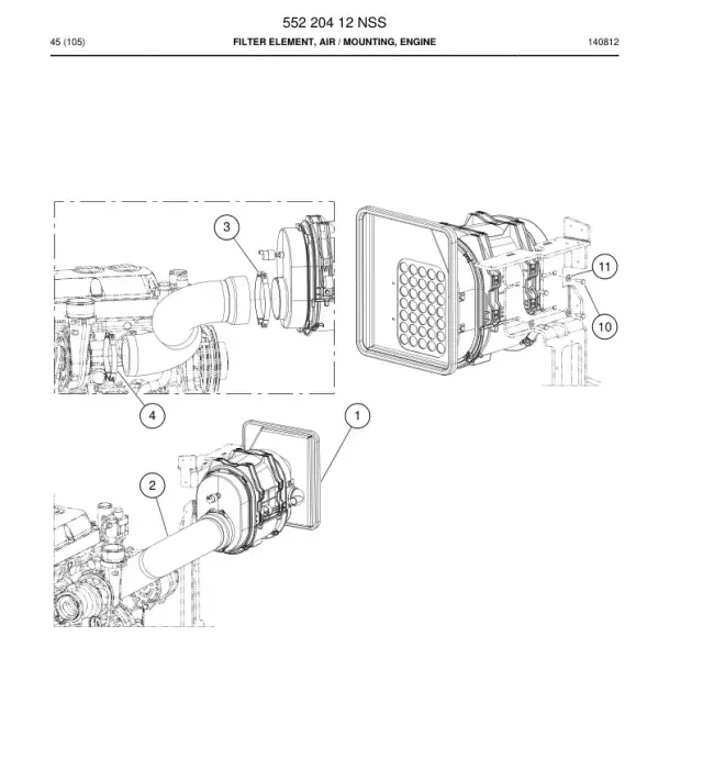 FILTRE ELEMENT, AIR