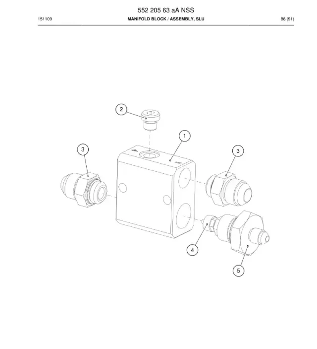 MANIFOLD BLOCK