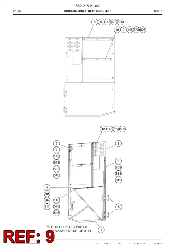 COVER, PLASTIC
