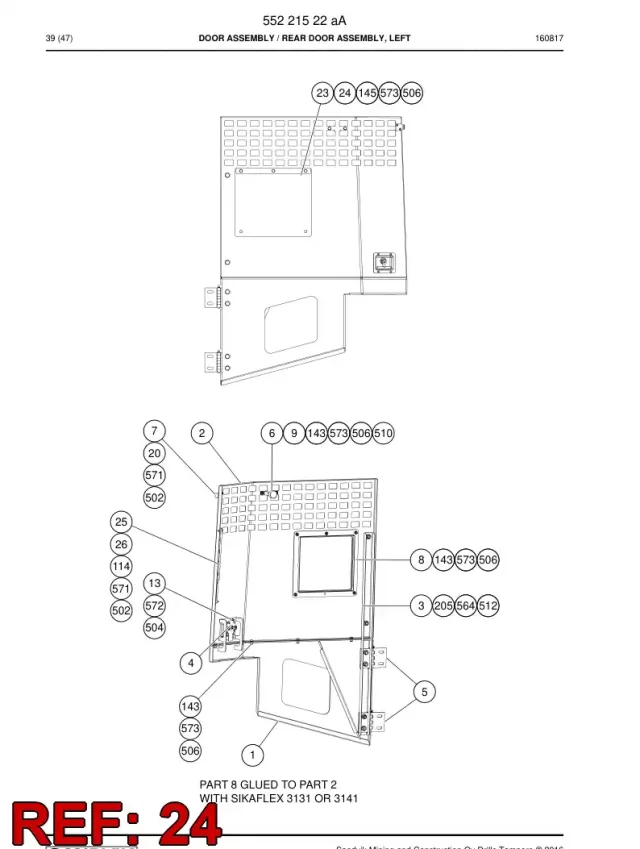 COVER, PLASTIC