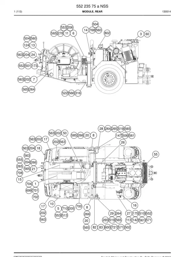 MODUL, HINTEN