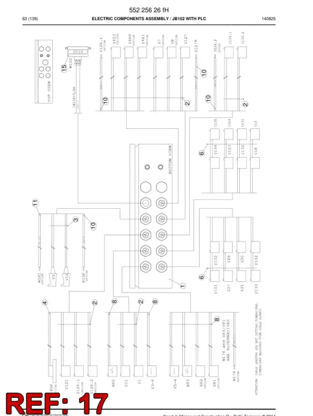 CONJUNTO DE COMPONENTES ELÉTRICOS