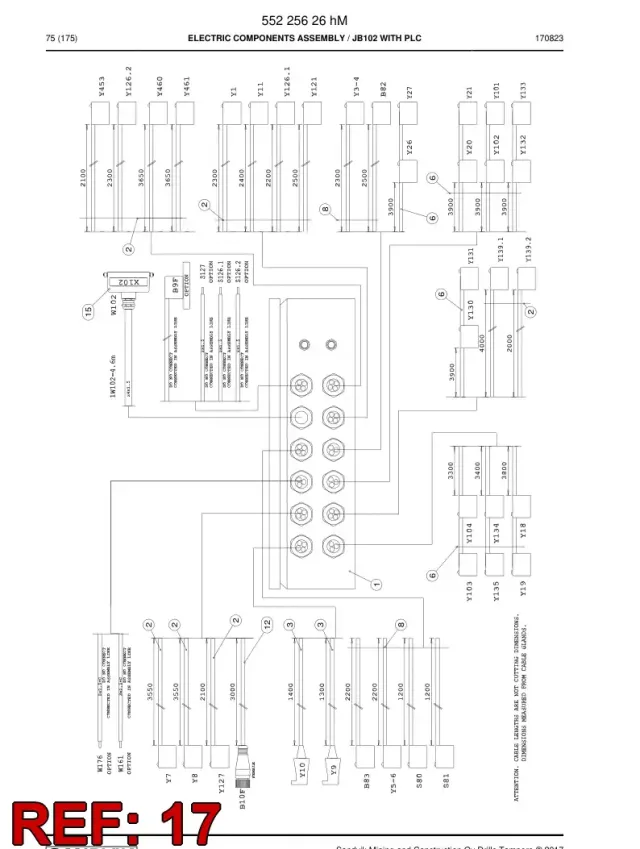 CONJUNTO DE COMPONENTES ELÉTRICOS