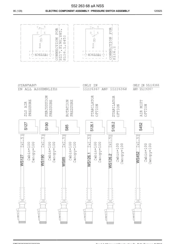 ELECTRIC COMPONENTS ASSEMBLY