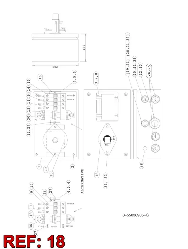 SWITCH GEAR ACCESSORY