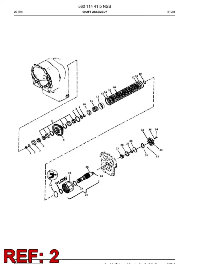 CLUTCH DRUM GRUBU