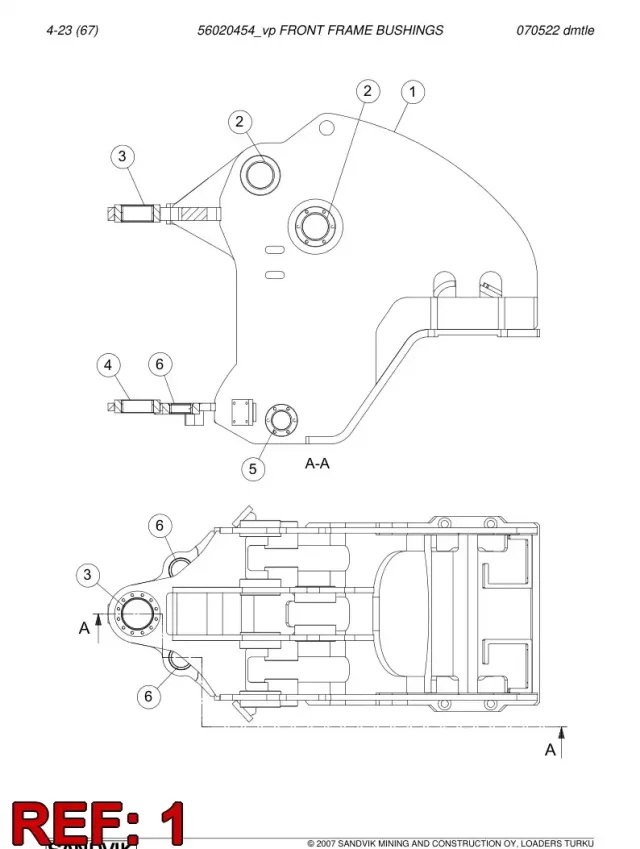 FRONT FRAME MACHINING