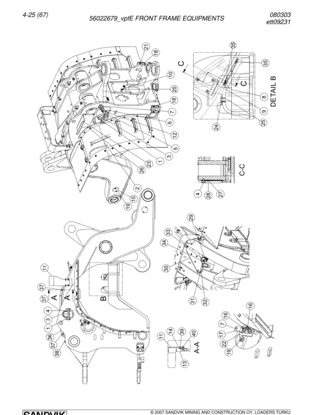 FRONT FRAME EQUIPMENTS
