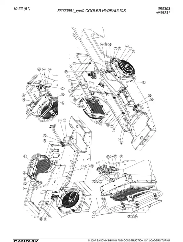COOLER HYDRAULICS