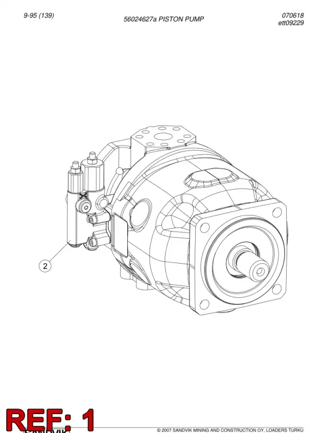 PISTON POMPE