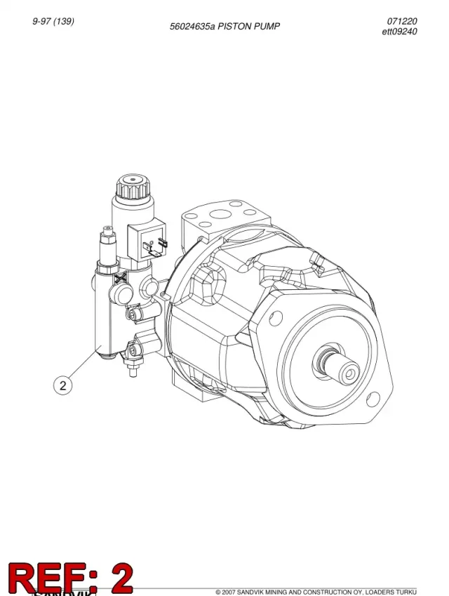 PUMP, PISTON