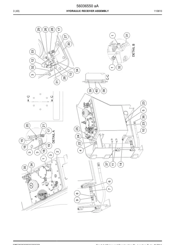 HYDRAULIC RECEIVER BAUGRUPPE