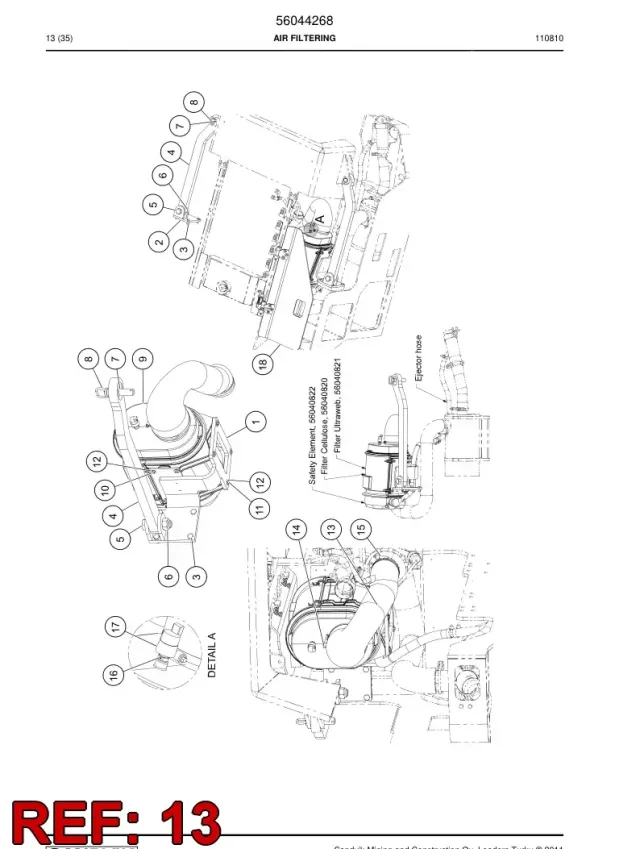 SUCTION HORTUM ASSEMBLY