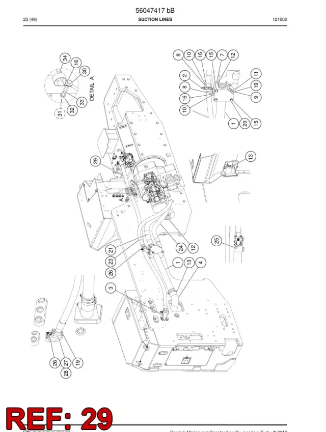 SUCTION HORTUM ASSEMBLY