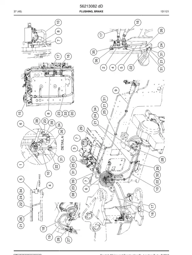 FLUSHING, BRAKE
