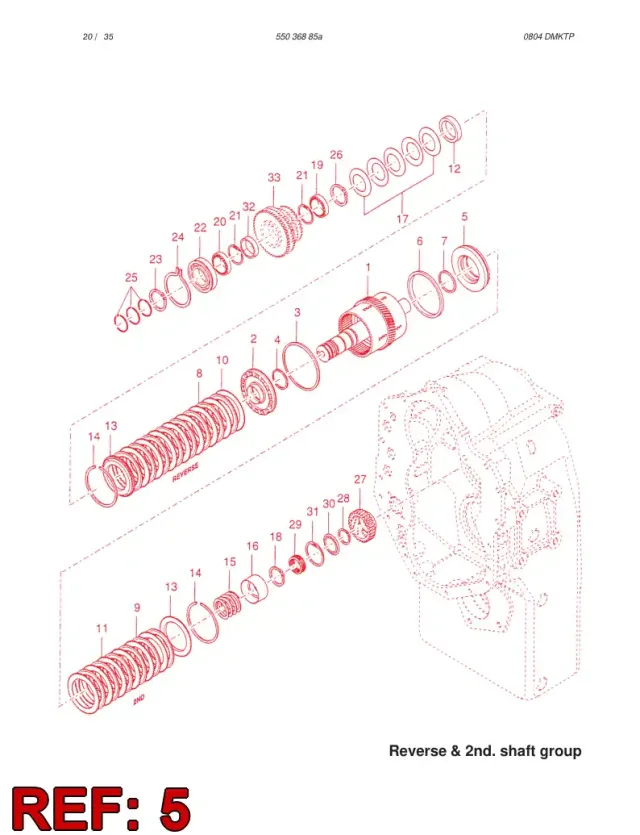 CLUTCH PİSTON & KEÇE GRUBU