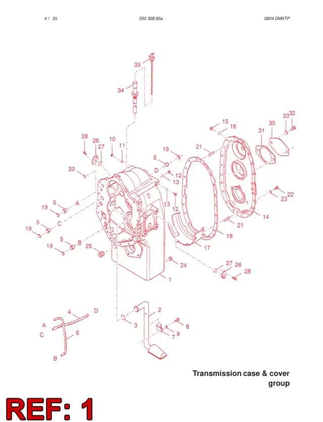 TRANSMISSION CASE GRUBU