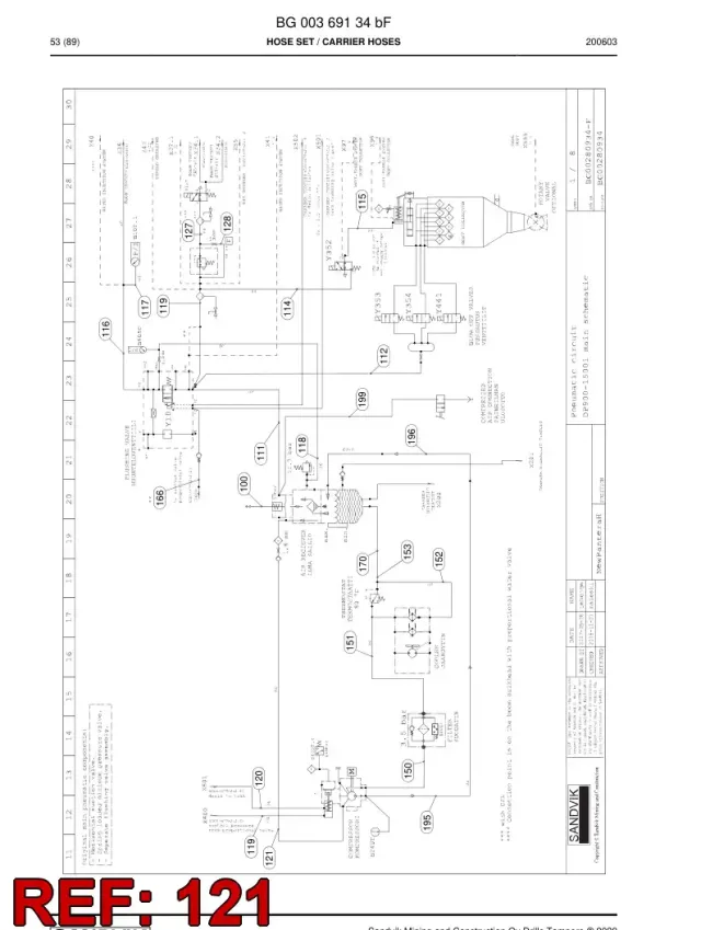 FLEXIBLE COMPLET, HYDRAULIQUE