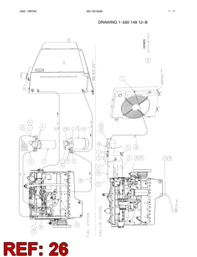 HYDRAULIC HOSE ASSEMBLY