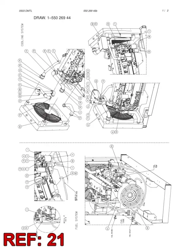 CONJUNTO DE MANGUERA DE COMBUSTIBLE