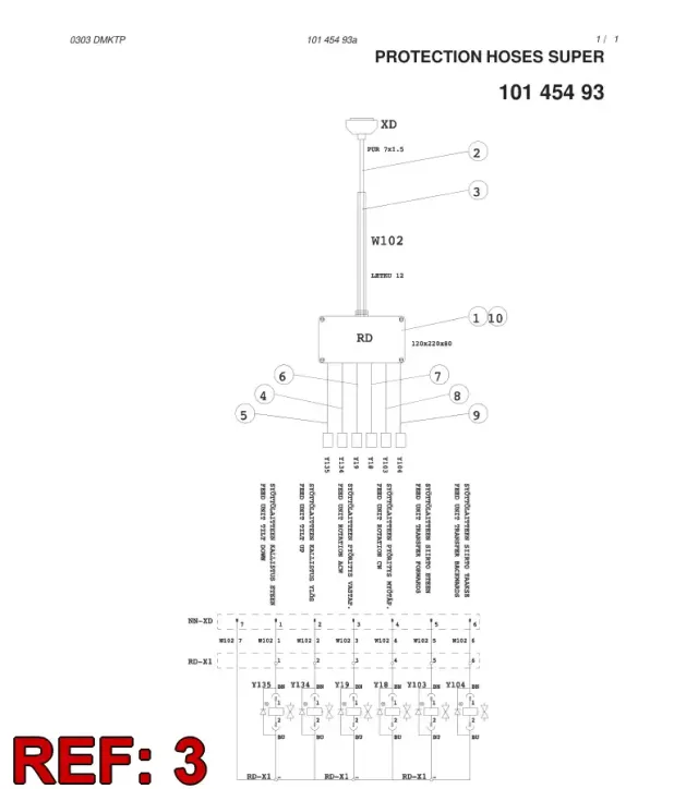 CÂBLE PROTECTION FLEXIBLE COMPLET