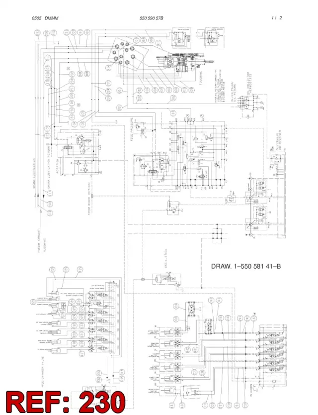 FLEXIBLE HYDRAULIQUE COMPLET