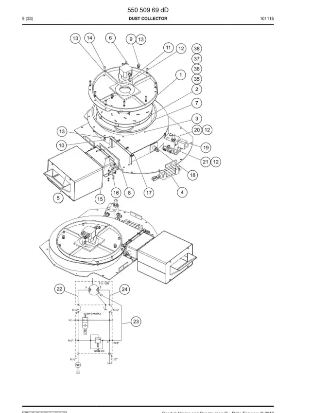 HYDR. HOSE ASSY