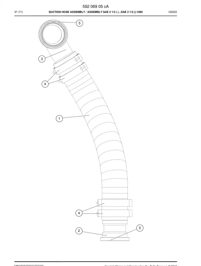SUCTION HORTUM ASSEMBLY