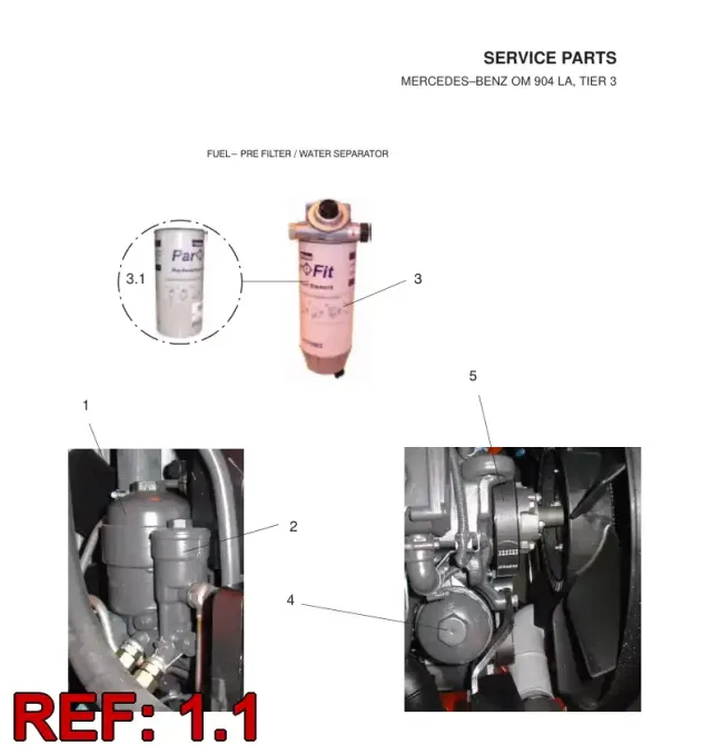 FUEL FİLTRE + O-RİNG WAS 69040405