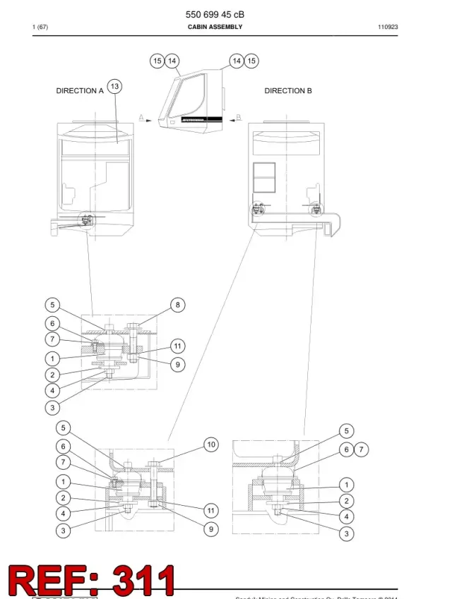 DAMPER, HOLE MOUNT