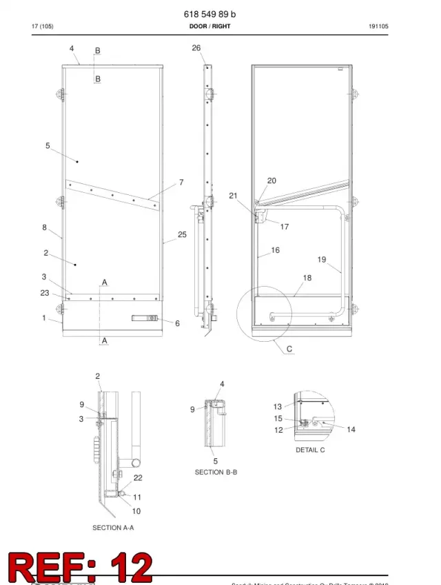 SWINGING MECHANISM