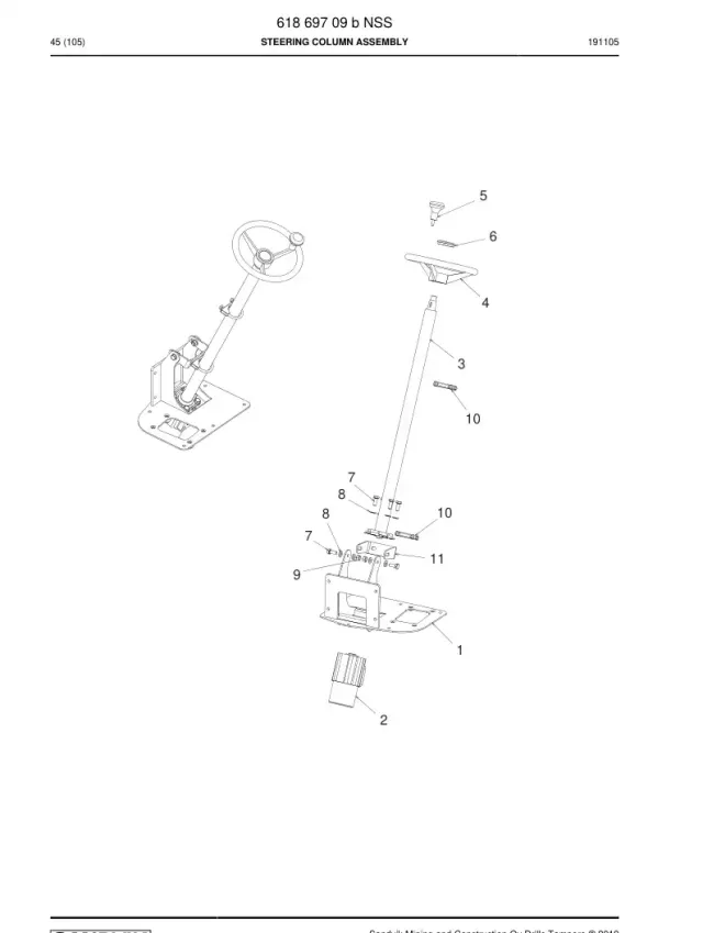 STEERING COLUMN ASSEMBLY