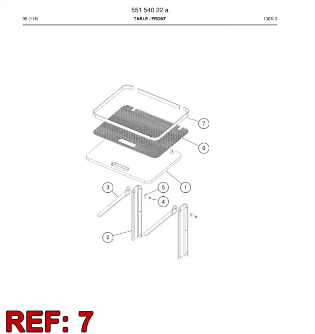 EDGING PLATE