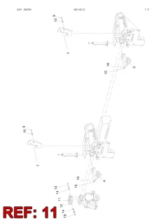 Sandvik ÇENE, Yerüstü — teknik çizim