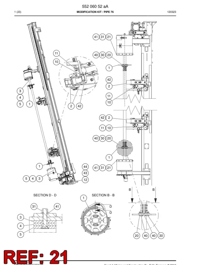 HEXAGON SOCKET COUNTERSUNK HEAD BOLT